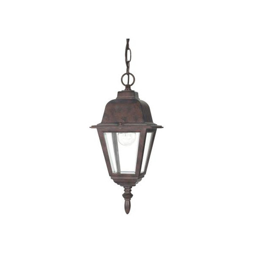 NUVO Lighting NUV-60-488 Briton - 1 Light - 10 in. - Hanging Lantern with Clear Glass