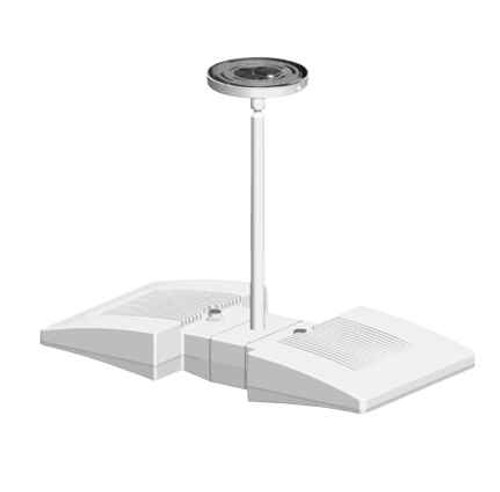 RAB PLED2X26W ARCHITECTURAL 5519 LUMENS PLED PENDANT MOUNT 52W 5000K 120V-277V WHITE
