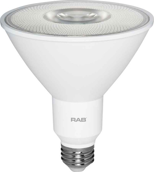 RAB PAR38-16-930-40D-DIM PARS 1370 LUMENS PAR38 16W 90CRI 3000K 40 DEGREE BEAM SPREAD DIMMABLE