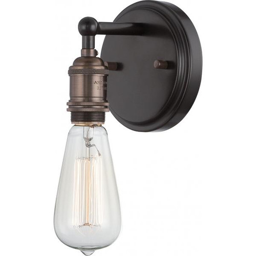 NUVO Lighting NUV-60-5515 Vintage - 1 Light - Sconce - Vintage Lamp Included