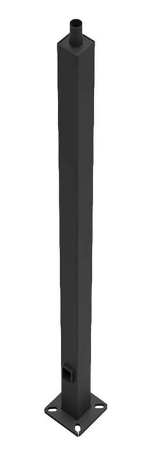 RAB PS5-07-20WT POLES PS5 SQUARE POLE 5 INCH 7 GAUGE 20 FEET WELDED TENON