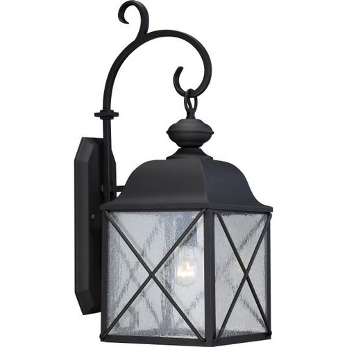 NUVO Lighting NUV-60-5622 Wingate - 1 light - 8 in. - Outdoor Wall Fixture with Clear Seed Glass