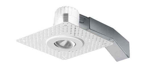 RAB RDLED2AR8-40N-TLW RECESSED DOWNLIGHTS 763 LUMENS RDLED2AR8 2 INCH ADJUSTABLE ROUND 8W 40 DEGREE BEAM SPREAD 80CRI 4000K TRIMLESS WHITE TRIM RING