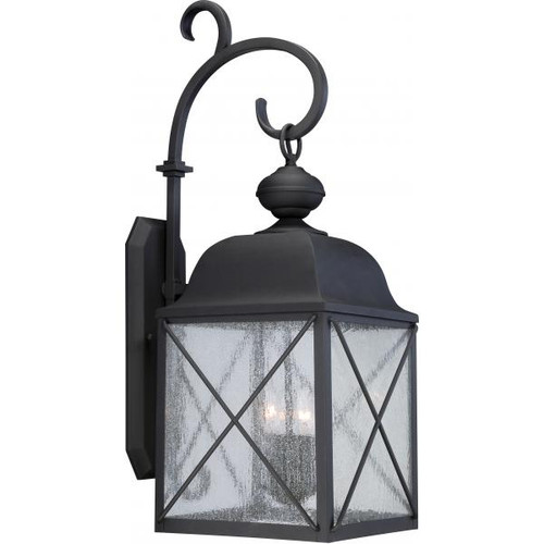 NUVO Lighting NUV-60-5623 Wingate - 3 light - 30 in. - Outdoor Wall Fixture with Clear Seed Glass