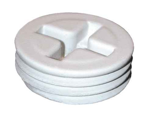 RAB R9W OUTDOOR ACCESSORY 1/2 PLUG WHITE
