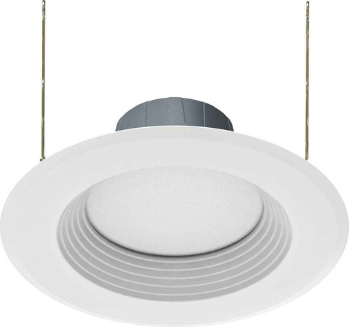 RAB R6R14927120WB RETROFIT DOWNLIGHTS 1231 LUMENS RETROFIT DOWNLIGHT 14W 6 INCHES ROUND 90CRI 2700K 120V WHITE BAFFLE