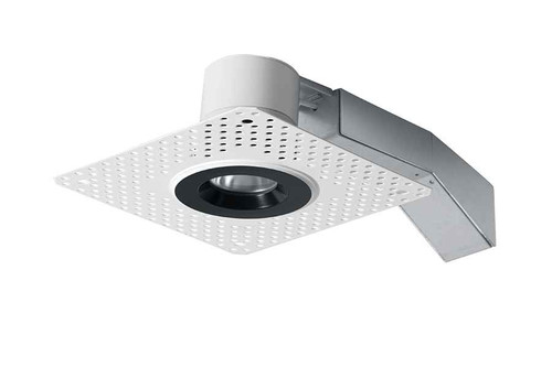 RAB RDLED2R8-20YY-TLB RECESSED DOWNLIGHTS 536 LUMENS RDLED2R8 2 INCH ROUND 8W 20 DEGREE BEAM SPREAD 80CRI 2700K TRIMLESS BLACK TRIM RING