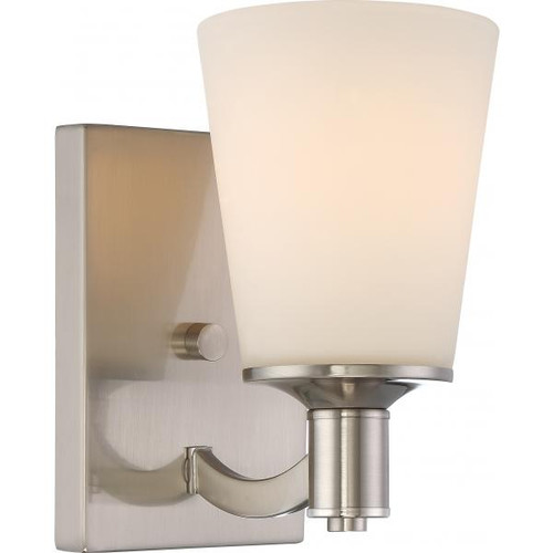 NUVO Lighting NUV-60-5821 Laguna - 1 Light - Vanity with White Glass