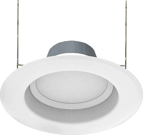 RAB R6R14927UNVTWS RETROFIT DOWNLIGHTS 1299 LUMENS RETROFIT DOWNLIGHT 14W 6 INCHES ROUND 90CRI 2700K 120V-277V WHITE SMOOTH