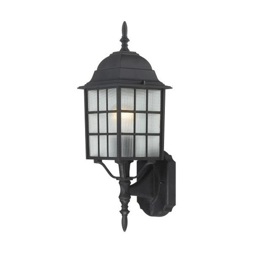 NUVO Lighting NUV-60-3479 Adams - 1 Light - 18 in. - Outdoor Wall with Frosted Glass - Color retail packaging