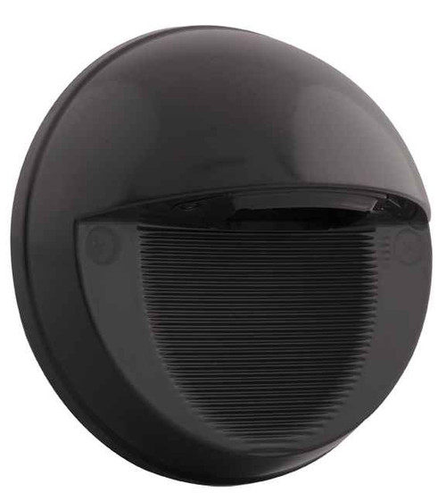RAB SLEDR5YDC LANDSCAPE 133 LUMENS STEPLIGHT 5 INCHES ROUND 5W 12V 24V DC WARM LED BRONZE