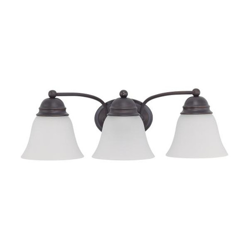 NUVO Lighting NUV-60-3167 Empire - 3 Light - 21 in. - Vanity with Frosted White Glass