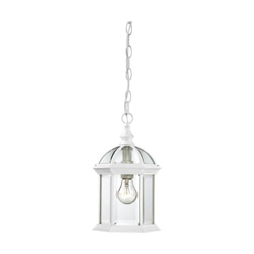 NUVO Lighting NUV-60-4977 Boxwood - 1 Light - 14 in. - Outdoor Hanging with Clear Beveled Glass