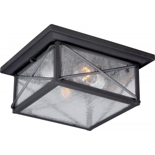 NUVO Lighting NUV-60-5626 Wingate - 2 light - Outdoor Flush Fixture with Clear Seed Glass