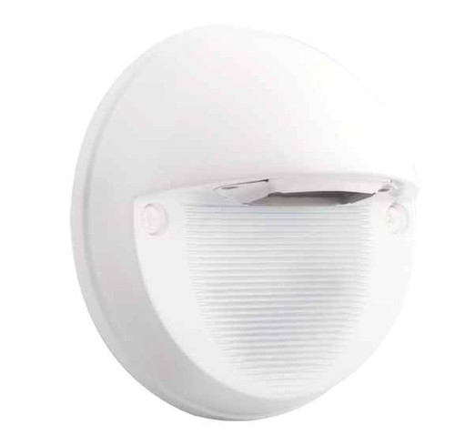 RAB SLEDR5NDCW LANDSCAPE 159 LUMENS STEPLIGHT 5 INCHES ROUND 5W 12V 24V DC NEUTRAL LED WHITE