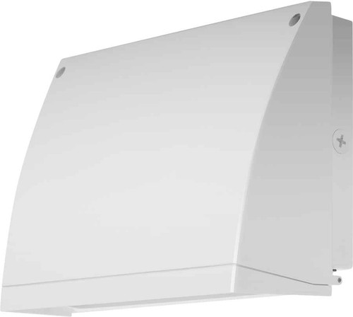 RAB SLIMFC57YW/PCS SLIM WALLPACK 57W FULL CUTOFF WARM LED 120V PCS WHITE WP2