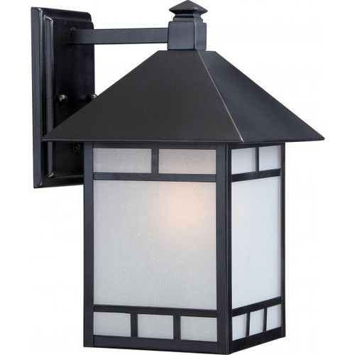 NUVO Lighting NUV-60-5602 Drexel - 1 light - 9 in. - Outdoor Wall Fixture with Frosted Seed Glass