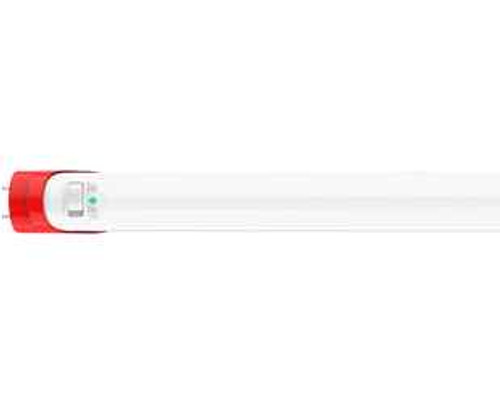 RAB T10EM-17-48P-850-SE-BYP LINEAR TUBES 2100 LUMENS T10EM 17W 4 FEET PLASTIC 80CRI 5000K SINGLE ENDED WIRING METHOD BALLAST BYPASS BATTERY B/UP