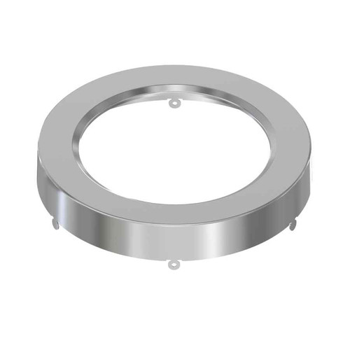 RAB SM-TRIM-7R-BNS COLOR TRIM FOR 7" SM ROUND BRUSHED NICKEL SMOOTH