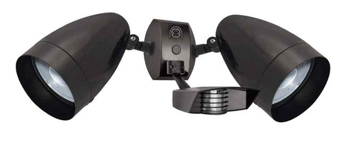 RAB STL1HBLED2X13N OUTDOOR SENSORS 2518 LUMENS STEALTH 110 SENSOR WITH TWO HBLED 13W 4000K LED BRONZE