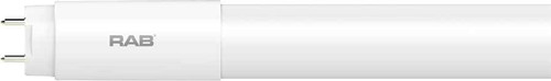 RAB T8-14-48G-850-SE-BYP-DIM LINEAR TUBES 2000 LUMENS T8 14W 4 FEET PET GLASS 80CRI 5000K SINGLE ENDED BALLAST BYPASS 0-10V DIMMABLE