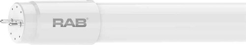 RAB T8-15-48G-H-830-SE-BYP LINEAR TUBES 1800 LM T8 4 FEET GLASS BASE TYPE G13 80CRI 3000K SINGLE ENDED BALLAST BYPASS
