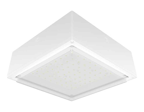 RAB VANLED52YFRW CANOPY LIGHTS 6621 LUMENS VANLED 52W FROSTED LENS WHITE