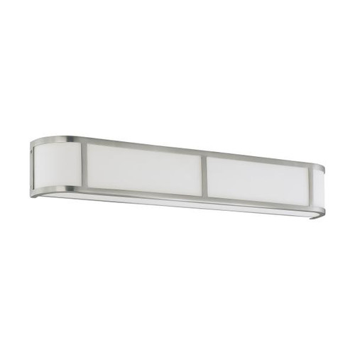 NUVO Lighting NUV-60-2875 Odeon - 4 Light - Wall Sconce with Satin White Glass