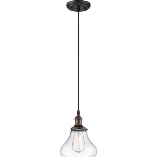 NUVO Lighting NUV-60-5503 Vintage - 1 Light - Pendant with Clear Glass - Vintage Lamp Included