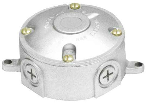 RAB VXJ-3/4 OUTDOOR ACCESSORY WEATHERPROOF ROUND BOX 3/4 INCH BLANK COVER