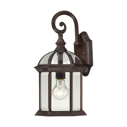 NUVO Lighting NUV-60-4962 Boxwood - 1 Light - 15 in. - Outdoor Wall with Clear Beveled Glass