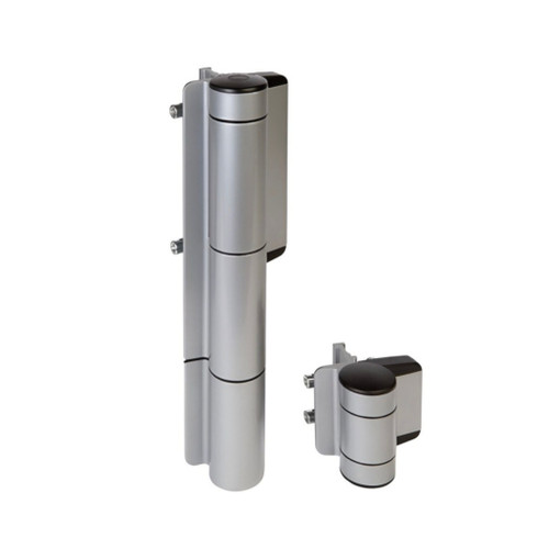 Locinox USA Hydraulic 180 Degree Self Closing Heavy Duty Gate Closer and Dino Hinge in One 330lbs Max