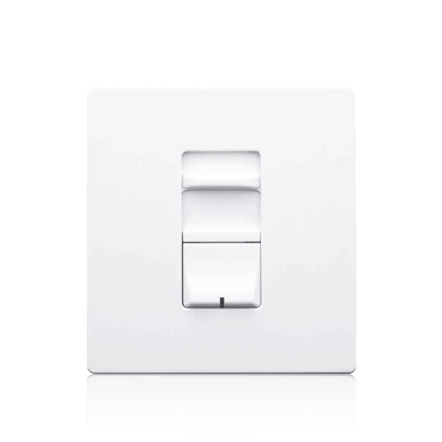 Leviton AWSMT-EBW Product Line: Renoir II, Load Type: Electronic Low Voltage, Wattage/VA: 1000/1917/2038, Voltage: 120/230/277, Control: Preset Slide, Heat Sink: Thin, Neutral: Required