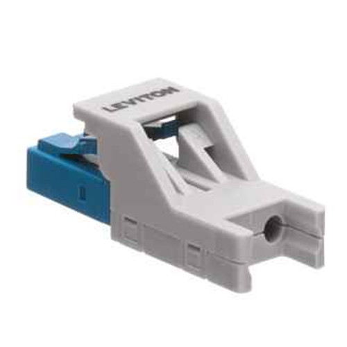 Leviton 4999K-GLC Secure Keyed LC Anaerobic Adhesive Duplex Connector, Keyed Color is Slate, use with Multimode or Single-mode fiber type applications. Leviton 4999K-GLC Secure Keyed LC Anaerobic Adhesive Duplex Connector, Keyed Color is Slate, use with Multimode or Single-mode fiber type applications.