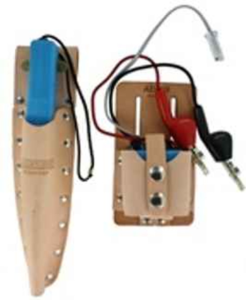 Leviton 49562-TSK Tone Test Set and Inductive Speaker Probe each with belt holster