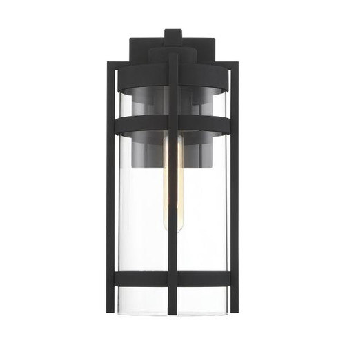 NUVO Lighting NUV-60-6573 Tofino - 1 Light - Large Lantern - Textured Black Finish with Clear Glass
