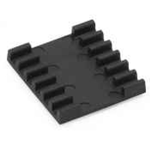 Leviton FSHHS-P06 Splice Holder, Heat Shrink Style, Plastic, Black, 6 Position (Must order in increments of 100)