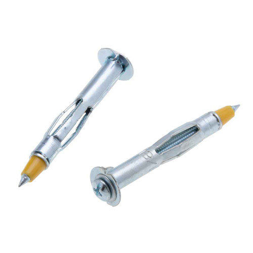 Metallics J6721 Anchors 1/8 Short Hllw Wall Drv-Pt Scr (Jar 100)