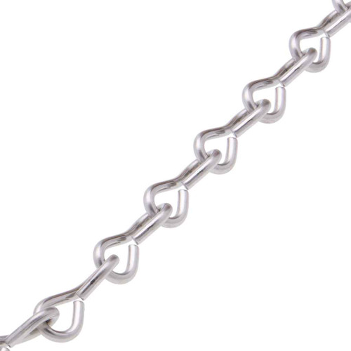 Metallics JC8 Chain #8 X 100' Jack Galv Steel (Box 1)
