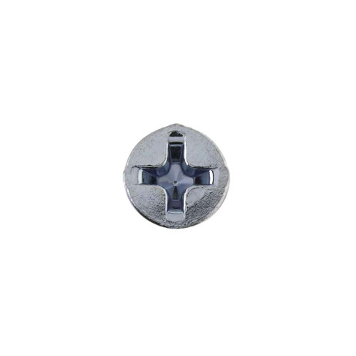 Metallics JFMP68 6-32 x 1-1/4 in. Flat Head Phillips Machine Screws - Steel Zinc - 100qty