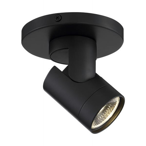 NUVO Lighting NUV-62-1105 12 Watt - LED - Black - Barrel - Monopoint - 3000K - 36 deg. Beam Angle