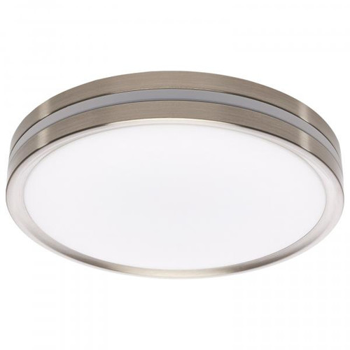 NUVO Lighting NUV-62-1690 11 Inch Surface Mount with Night Light - 5 CCT Selectable - Brushed Nickel Finish