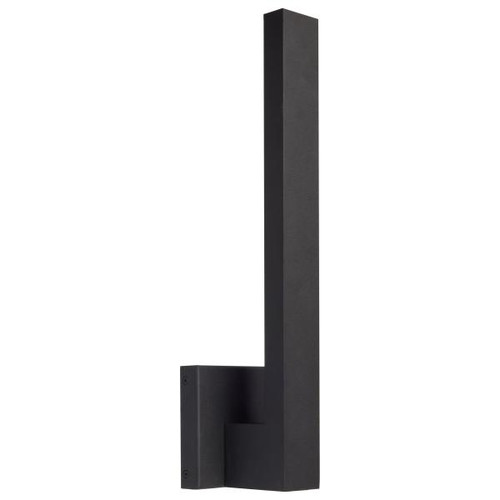NUVO Lighting NUV-62-1426 Raven LED Outdoor Sconce - 18 Inch - Textured Matte Black Finish - 15 Watts - 3000K