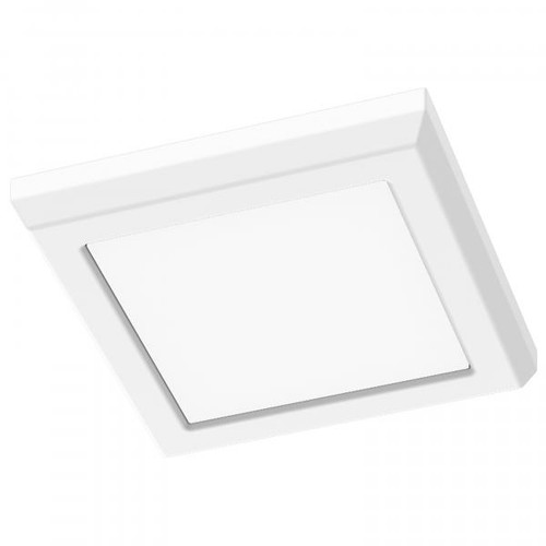 NUVO Lighting NUV-62-1904 Blink Performer - 8 Watt LED - 5 Inch Square Fixture - White Finish - 5 CCT Selectable