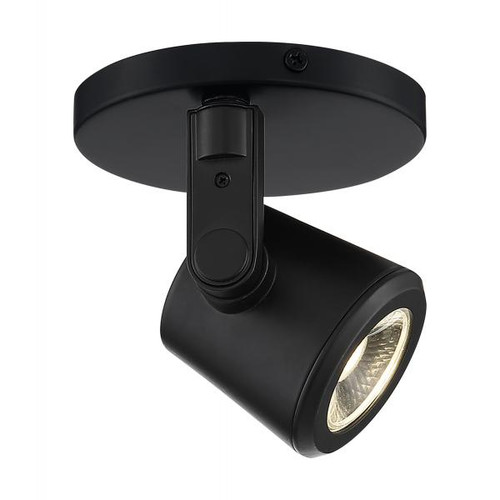 NUVO Lighting NUV-62-1107 12 Watt - LED - Black - Taper Back - Monopoint - 3000K - 36 deg. Beam Angle