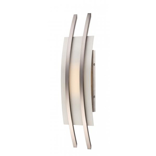 NUVO Lighting NUV-62-102 Trax - 1 Module Wall Sconce with Frosted Glass