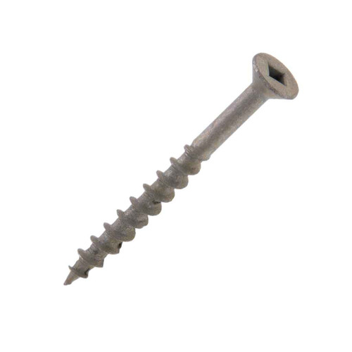 Metallics JRDS3V 9 x 2 in. Bugle Head Square Drive Deck Screws - All-Weather - Type 17 - Coarse Threads - 500qty