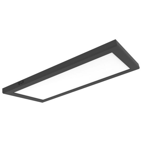 NUVO Lighting NUV-62-1785 Blink Pro Plus - 47 Watt - 12 in. x 48 in. - Surface Mount LED - CCT Selectable - 90 CRI - Black Finish - 120/277 Volt - Rectangular Shape