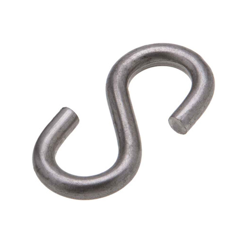 Metallics JSHK3SS S-Hooks 2 x .250 S-Hook SS (Jar 100)