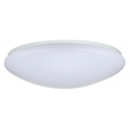 NUVO Lighting NUV-62-1218 19 inch - Flush Mounted LED Fixture - CCT Selectable - Round - White Acrylic